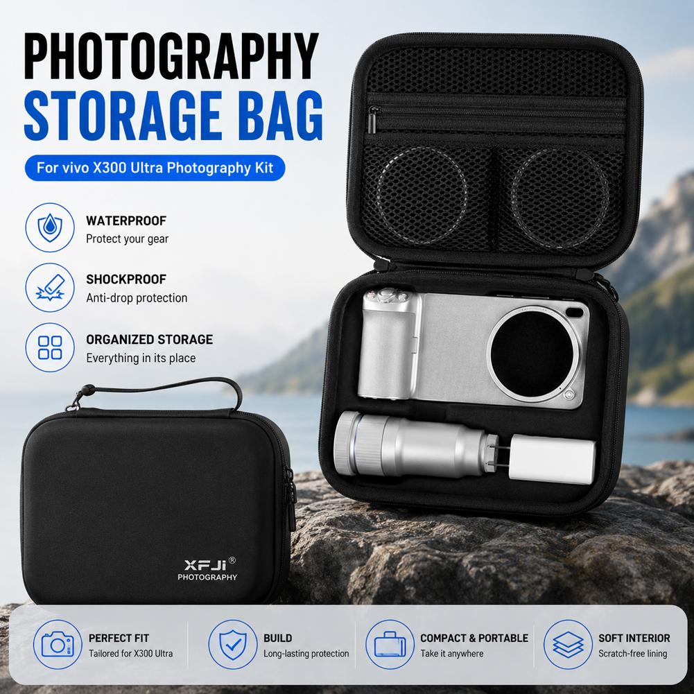 Photography Kit Vivo X300 Ultra - NUEVO Estuche Rígido de EVA Resistente