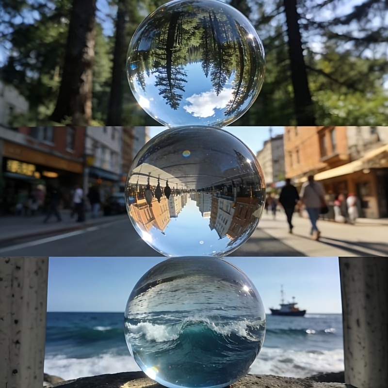 Lens Ball Crystal - Bola de Cristal Transparente para Fotografía,