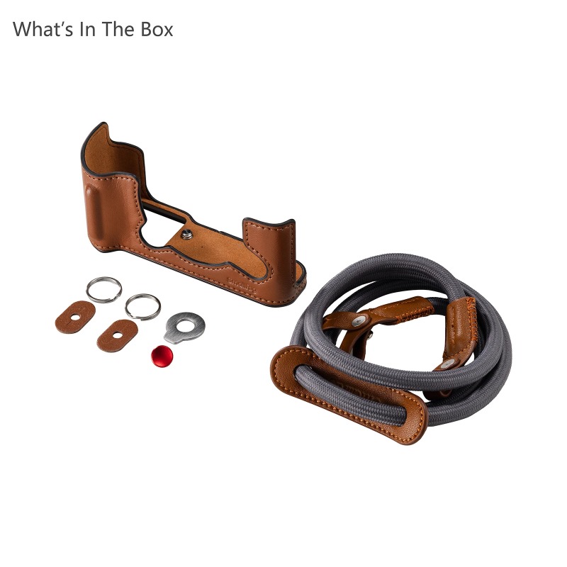 Camera Strap Leather - SmallRig 5670 Kit de funda de