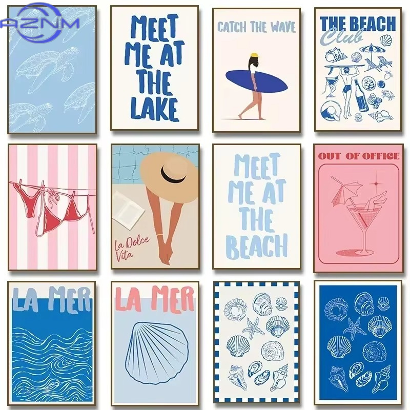 Photography Nature - Póster de Seashells Meet Me At