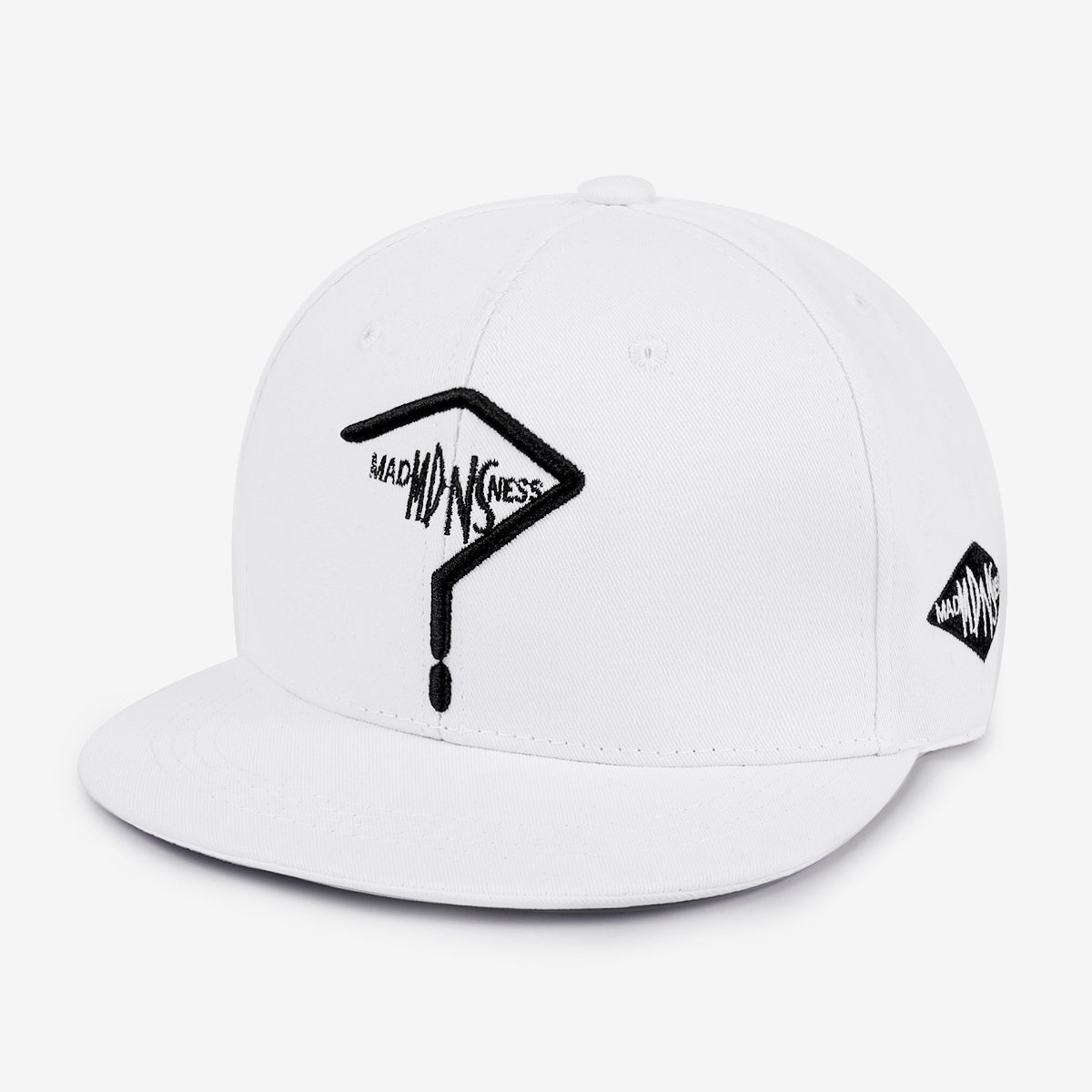 Photography Questions - Sombrero de béisbol con bordado minimalista