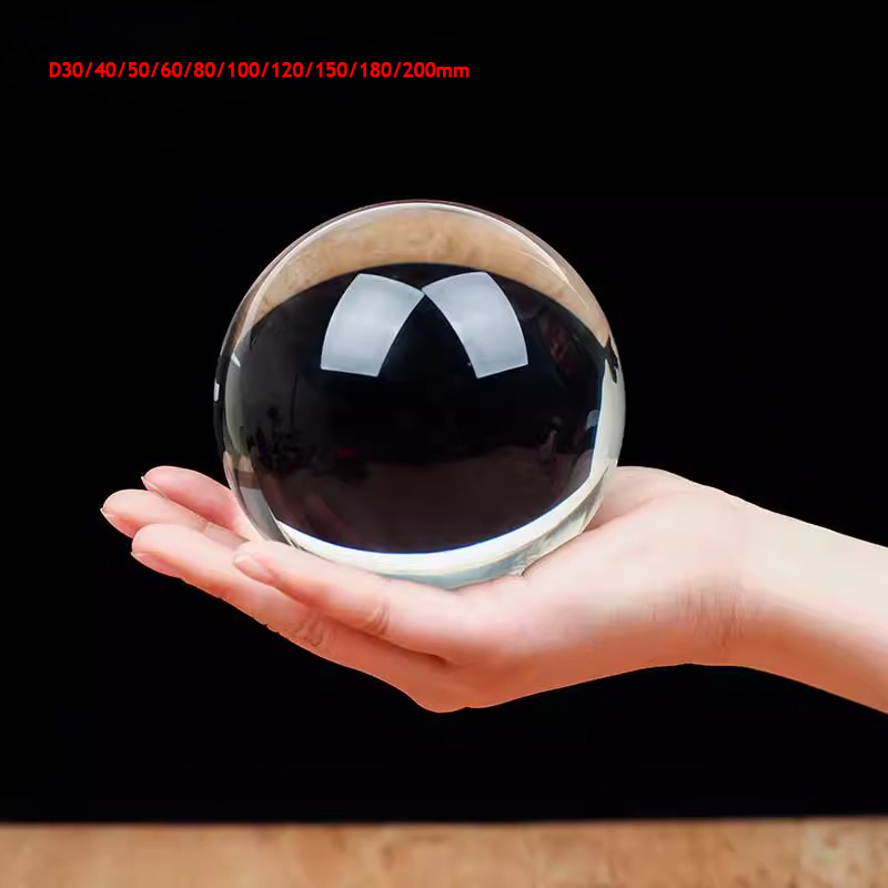 Lens Ball Crystal - Bola de lente transparente K9, bola