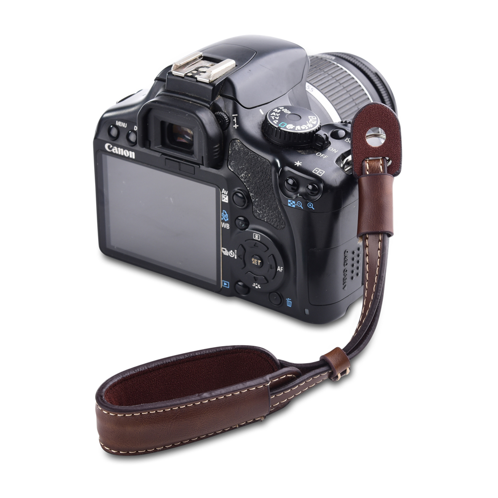 Correa de muñeca de cuero para - Camera Strap Leather reseña y precio