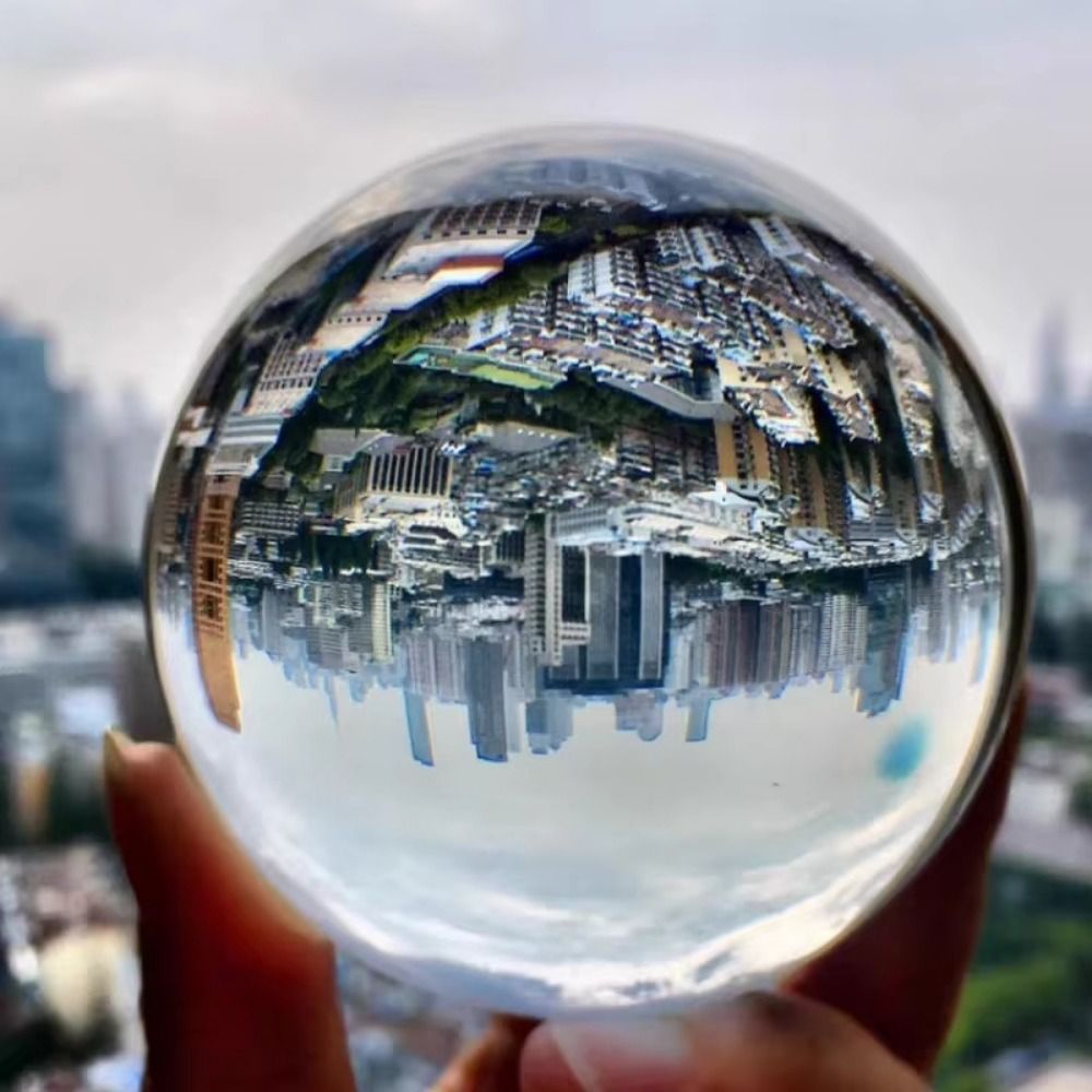 Esfera de cristal transparente - Lens Ball Crystal reseña y precio