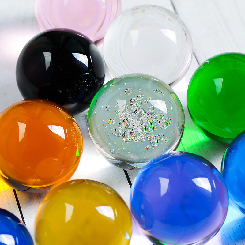 10 colores 30mm globo lámpara  - Lens Ball Crystal reseña y precio