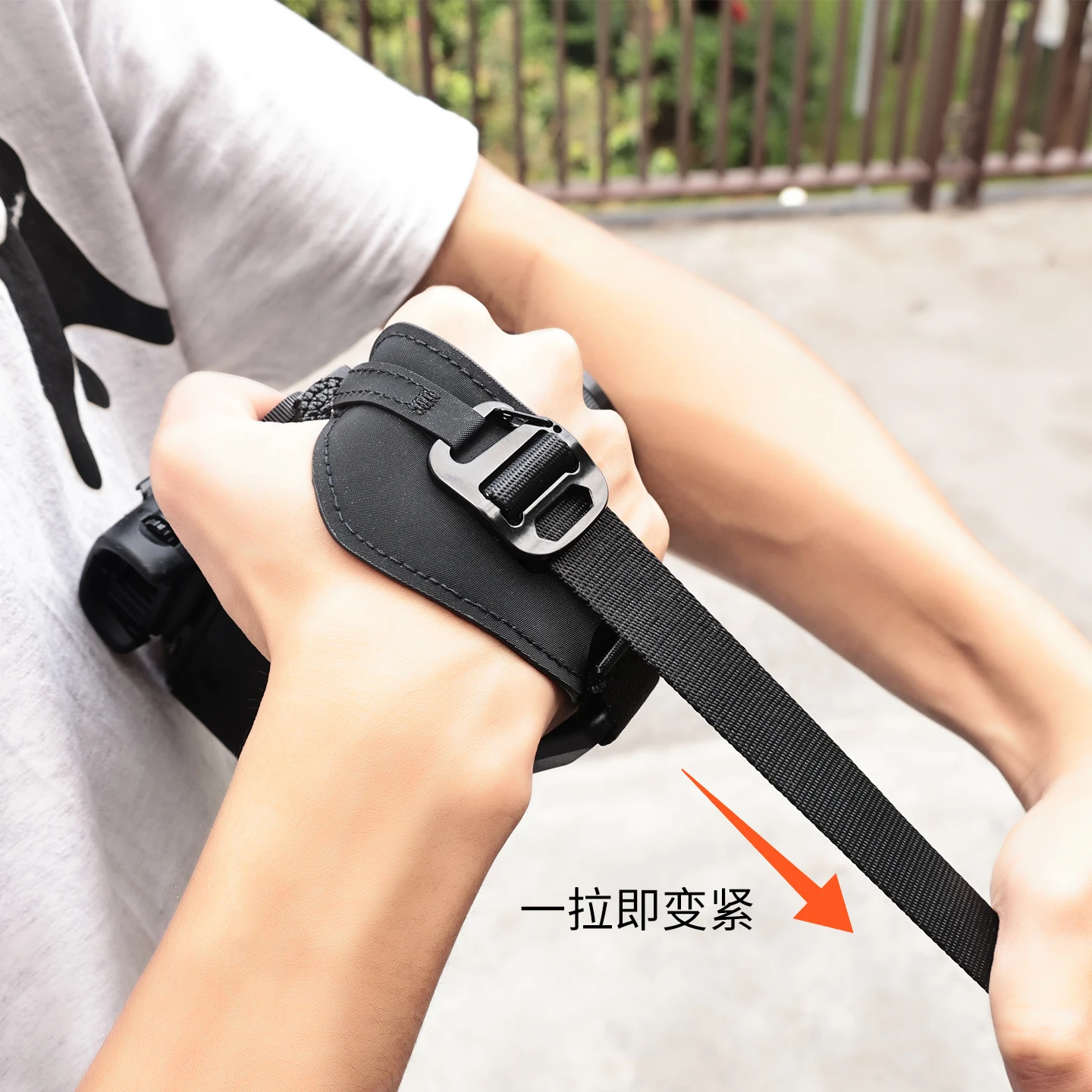 Correa de muñeca para cámara d - Camera Strap Leather reseña y precio