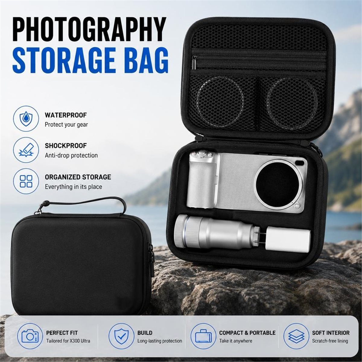Estuche de almacenamiento ABIU - Photography Kit Vivo X300 Ultra reseña y precio