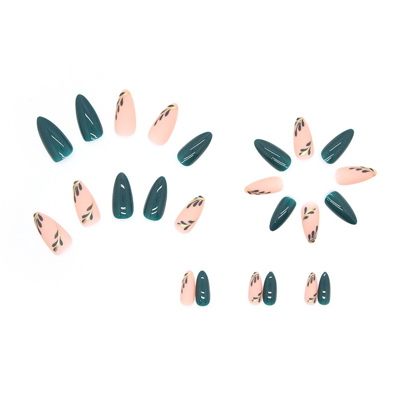 24 unid/set de uñas postizas d - Photography Night reseña y precio