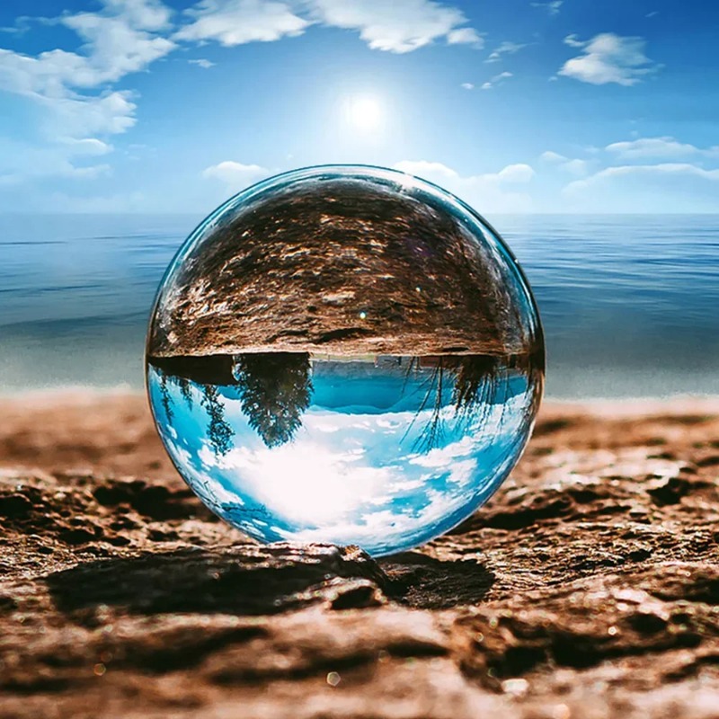 1 Pieza de Bola de Cristal Tra - Lens Ball Crystal reseña y precio