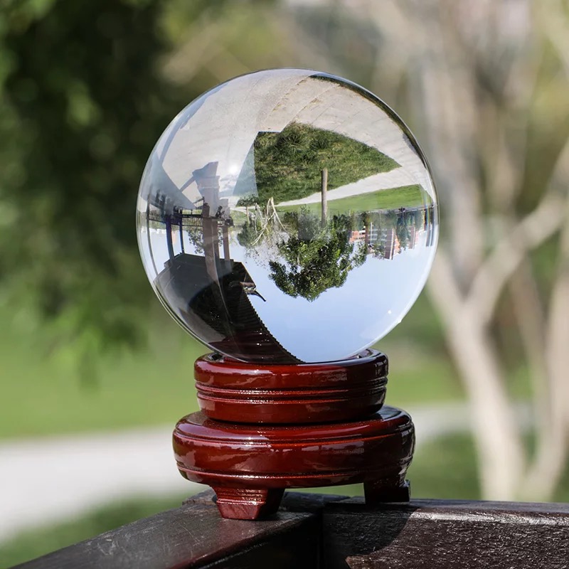 Bola curativa de cristal trans - Lens Ball Crystal reseña y precio