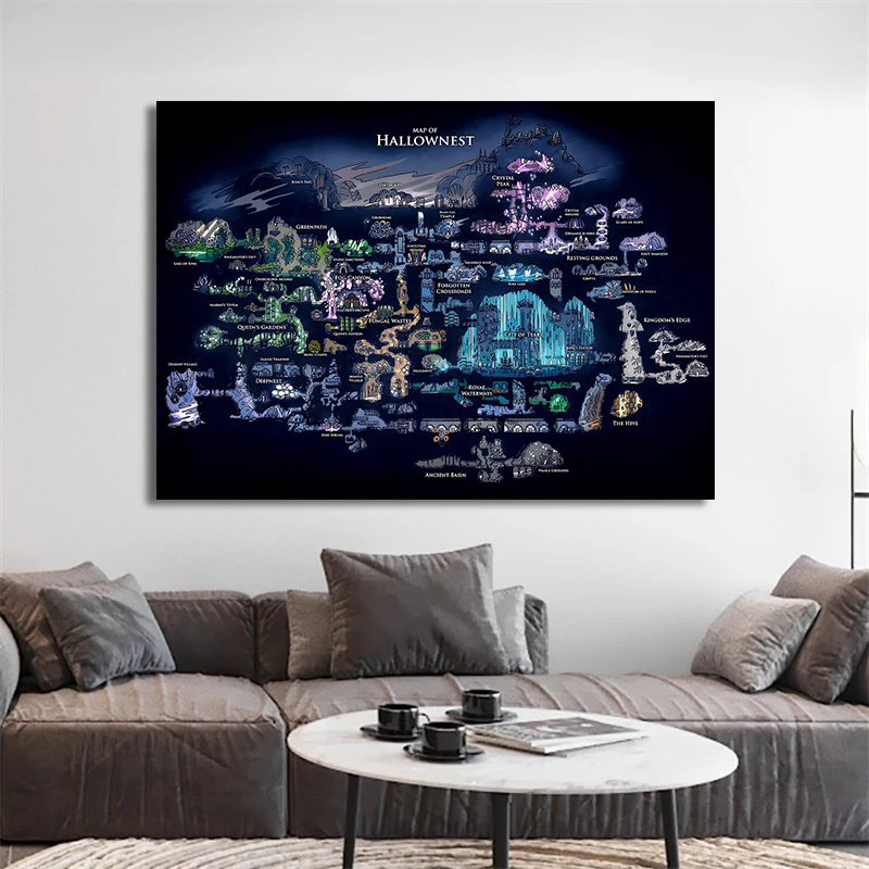 Póster de mapa del juego Hollo - Photography Nature reseña y precio