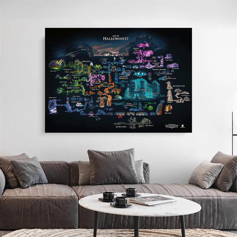 Póster de mapa del juego Hollo - Photography Nature reseña y precio