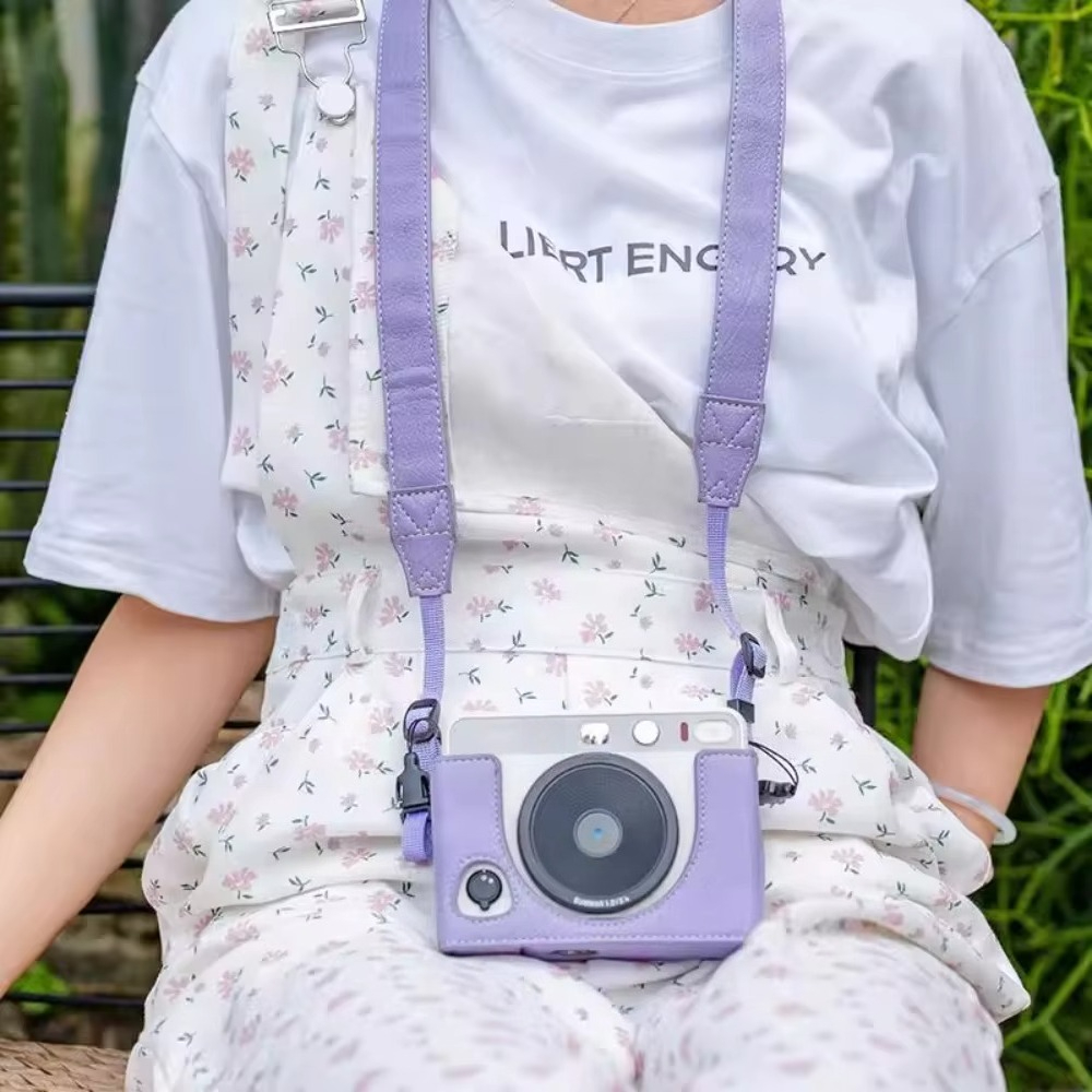 Funda protectora de cuero para - Camera Strap Leather reseña y precio