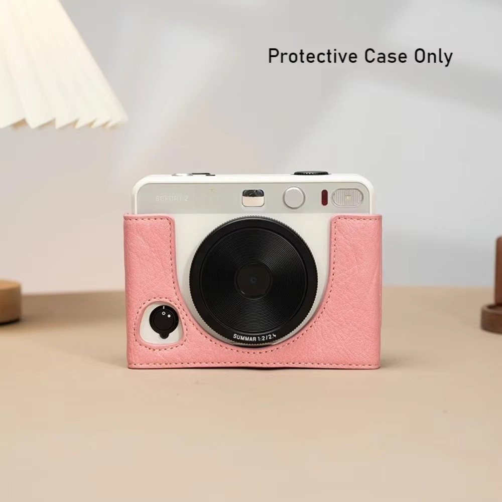 Funda protectora de cuero para - Camera Strap Leather reseña y precio