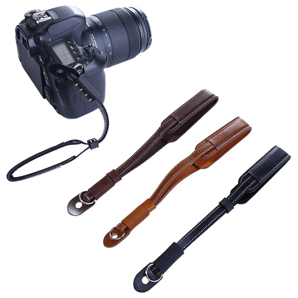 Correa de Muñeca para Cámara,  - Camera Strap Leather reseña y precio