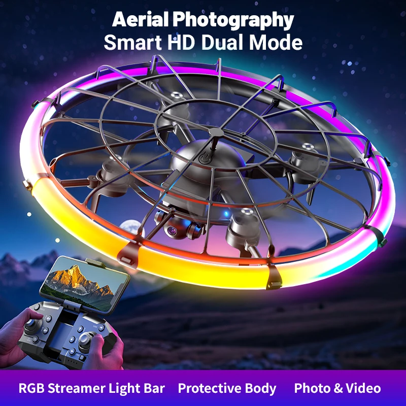 Dron RC JJRC H145 UFO con Lent - Photography Hd reseña y precio