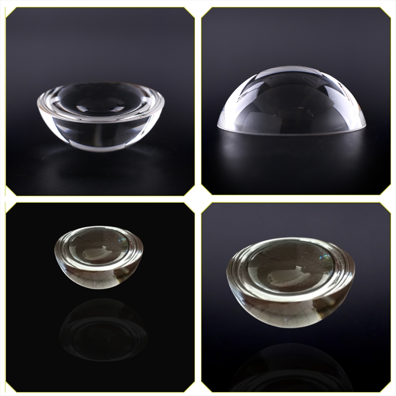 Lente hemisférica Vidrio trans - Lens Ball Crystal reseña y precio
