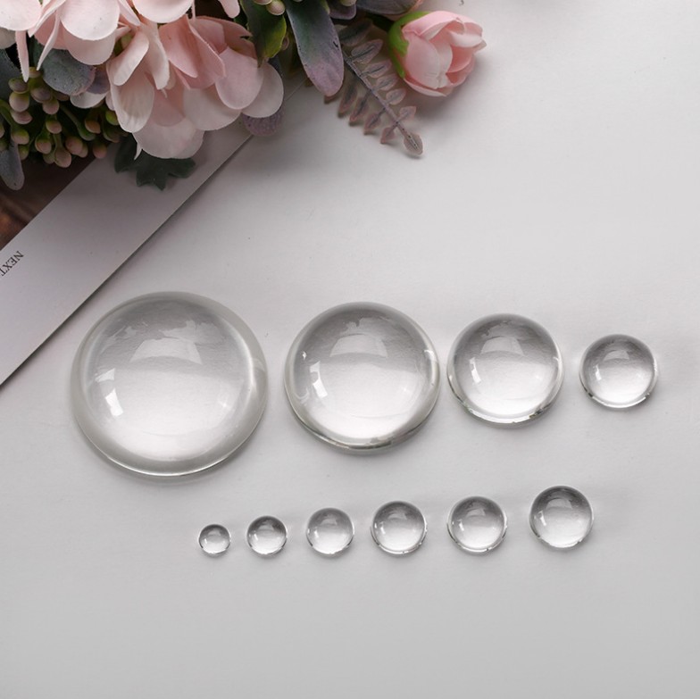 Lente hemisférica Vidrio trans - Lens Ball Crystal reseña y precio