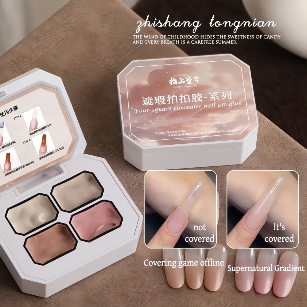 Gel de uñas de 4 colores con d - Photography Design reseña y precio